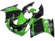 1989-1990 Green Glossy Black Elf Touch4 Bridgestone Kawasaki ZXR250 Motorcycle Fairings