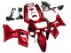 1998-2003 Red with Black Flame Kawasaki ZZR600 Motorcycle Fairings