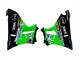 1993-2007 Green Glossy Black Green Monster Elf Touch4 Bridgestone Kawasaki ZZR400 Motorcycle Fairings