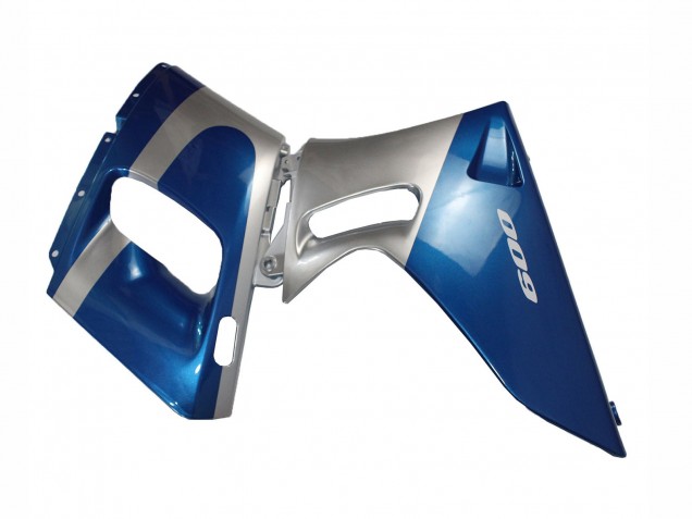 1993-2007 Blue Silver Black Kawasaki ZZR400 Motorcycle Fairings