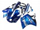 1993-2003 Blue Silver Black Kawasaki ZZR1100 Motorcycle Fairings
