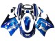 1993-2003 Blue Silver Black Kawasaki ZZR1100 Motorcycle Fairings