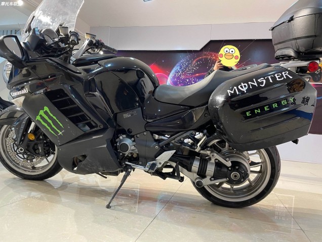 2007-2009 Black Monster Kawasaki GTR1400/ZG1400 Motorcycle Fairings