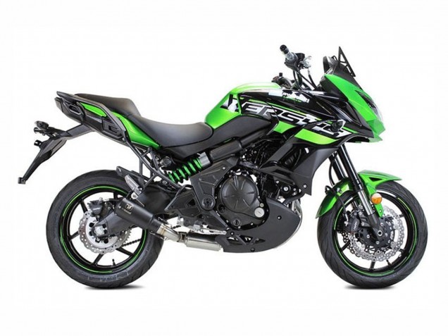 2015-2021 Green Black Kawasaki Versys 650 Motorcycle Fairing
