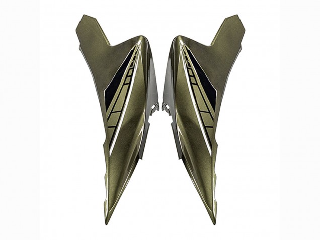 2022-2025 Dark Green Black Kawasaki Versys 650 Motorcycle Fairings