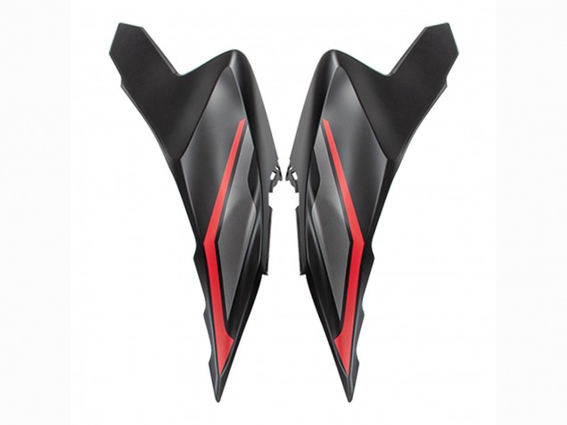 2022-2025 Grey Red Black Kawasaki Versys 650 Motorcycle Fairings