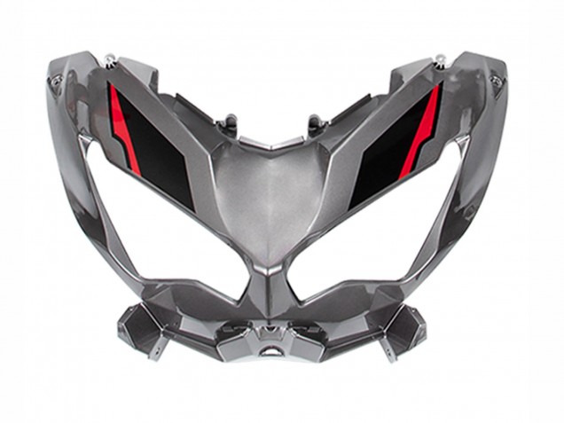 2022-2025 Grey Red Black Kawasaki Versys 650 Motorcycle Fairings
