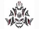 2022-2025 Grey Red Black Kawasaki Versys 650 Motorcycle Fairings