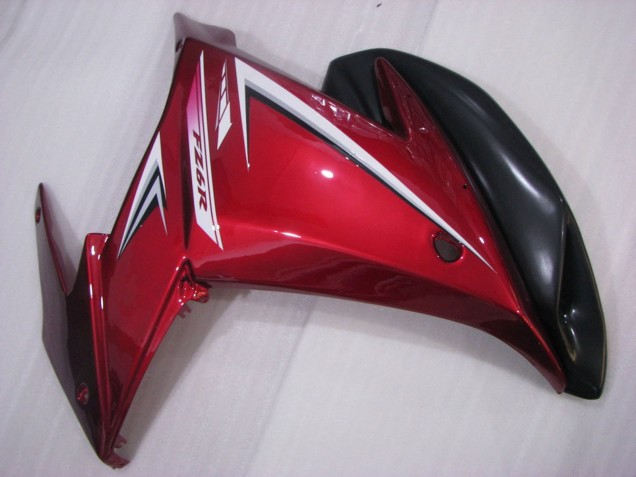2009-2015 Red White Black Yamaha FZ6R Motorcycle Fairings