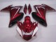2009-2015 Red White Black Yamaha FZ6R Motorcycle Fairings