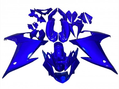 2009-2015 Blue Yamaha FZ6R Motorcycle Fairings