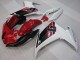 2009-2015 Red White Black 6 Yamaha FZ6R Motorcycle Fairings