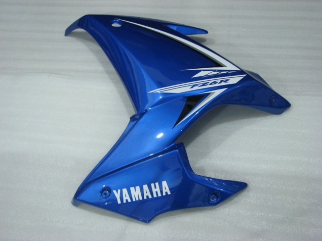 2009-2015 Blue White Yamaha FZ6R Motorcycle Fairings