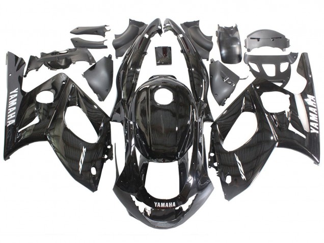 1996-2007 Glossy Black Yamaha YZF600R Thundercat Motorcycle Fairings