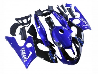 1996-2007 Blue Glossy Black Yamaha YZF600R Thundercat Motorcycle Fairings
