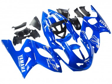 1996-2007 Blue White Silver Yamaha YZF600R Thundercat Motorcycle Fairings