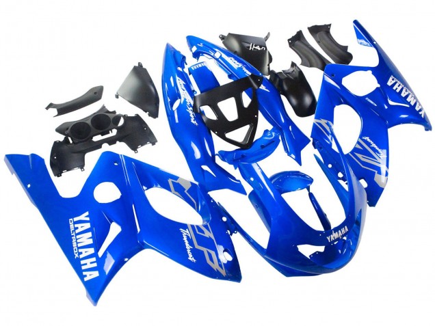 1996-2007 Blue White Silver Yamaha YZF600R Thundercat Motorcycle Fairings