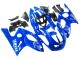 1996-2007 Blue White Silver Yamaha YZF600R Thundercat Motorcycle Fairings