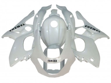 1996-2007 Glossy White Yamaha YZF600R Thundercat Motorcycle Fairings