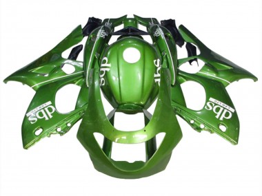 1996-2007 Green White Yamaha YZF600R Thundercat Motorcycle Fairing Kits
