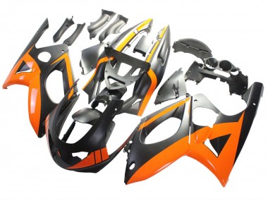 1996-2007 Black Orange Yamaha YZF600R Thundercat Motorcycle Fairings