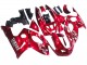 1996-2007 Red White Thunderace Yamaha YZF600R Thundercat Motorcycle Fairings