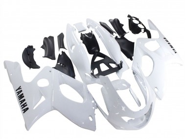 1996-2007 White Yamaha YZF600R Thundercat Motorcycle Fairing