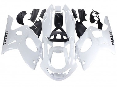 1996-2007 White Yamaha YZF600R Thundercat Motorcycle Fairing