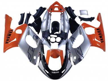 1996-2007 Orange Grey Glossy Black Yamaha YZF600R Thundercat Motorcycle Fairings