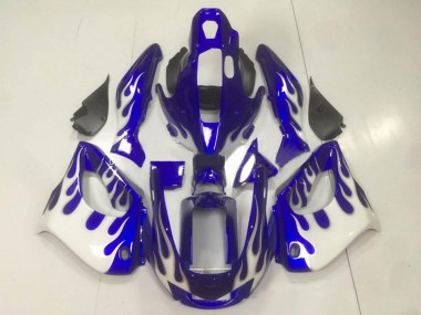 1997-2007 Blue White Yamaha YZF 1000R Thunderace Motorcycle Fairing