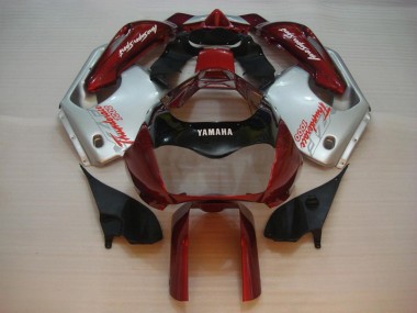 1997-2007 Red Silver Thunderace Yamaha YZF 1000R Thunderace Motorcycle Fairing