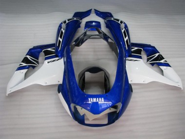 1997-2007 Blue White Yamaha YZF 1000R Thunderace Motorcycle Fairings
