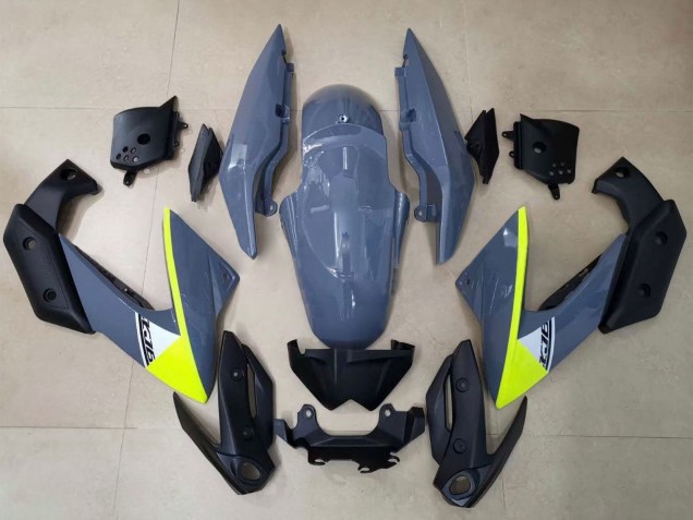 2009-2012 Grey Yellow Yamaha XJ6 Motorcycle Fairings