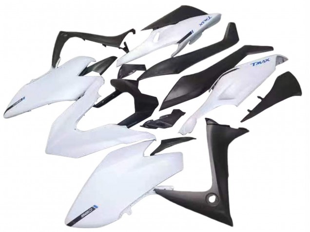 2019-2021 White Yamaha TMAX560 Motorcycle Fairings