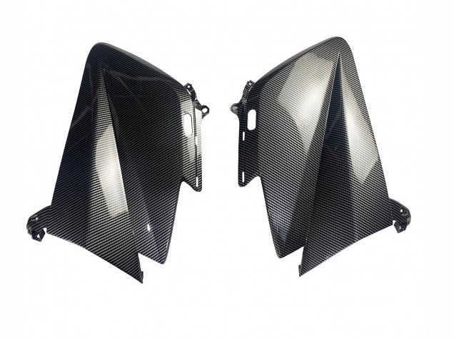 2012-2014 Black Carbon Fiber Yamaha TMAX530 Motorcycle Fairings