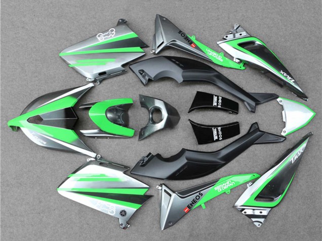 2012-2014 Grey Green Black ENEOS Yamaha TMAX530 Motorcycle Fairings