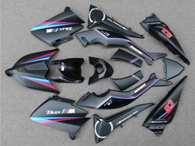 2012-2014 Matte Black Red Blue 93 Yamaha TMAX530 Motorcycle Fairings