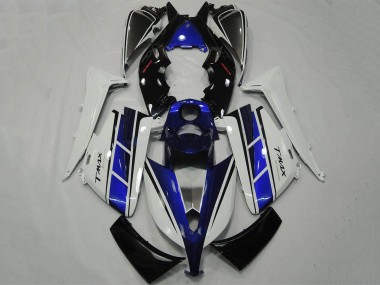 2012-2014 White Blue Black Yamaha TMAX530 Motorcycle Fairing