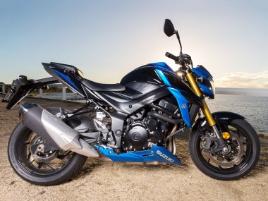 2017-2022 Blue Black Suzuki GSX-S 750 Motorcycle Fairing Kits