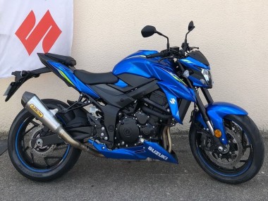 2017-2022 Blue Black Suzuki GSX-S 750 Motorcycle Fairings