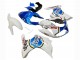 2003-2013 White Blue Lucky Strike Motul Suzuki SV650 Motorcycle Fairings