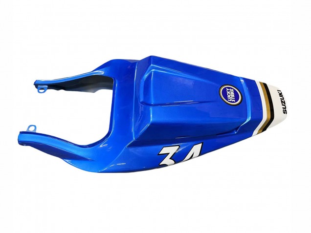 2003-2013 White Blue Lucky Strike Motul Suzuki SV650 Motorcycle Fairings