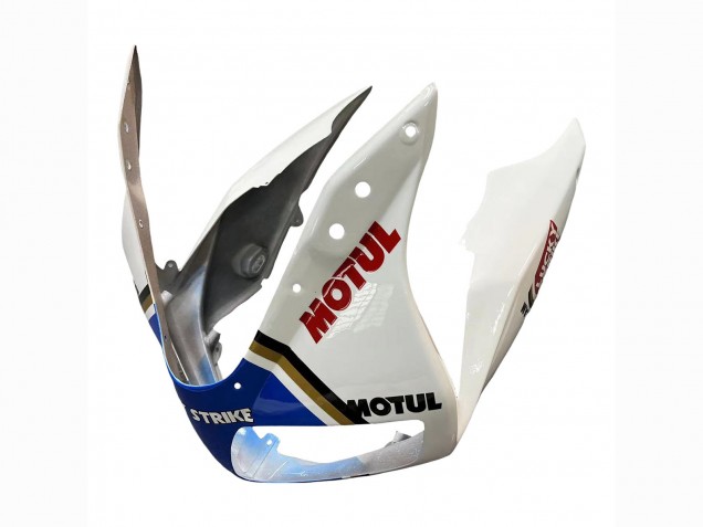 2003-2013 White Blue Lucky Strike Motul Suzuki SV650 Motorcycle Fairings