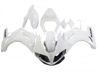 2003-2013 White Suzuki SV650 Motorcycle Fairings