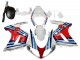 2003-2013 White Red Blue Martini Suzuki SV650 Motorcycle Fairings