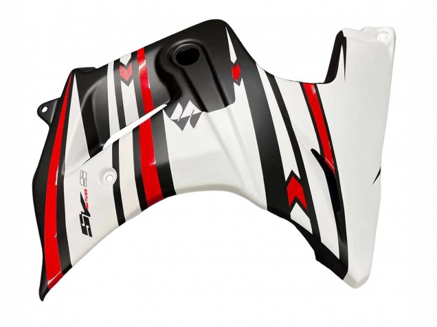 2003-2013 White Red Black Suzuki SV650 Motorcycle Fairings