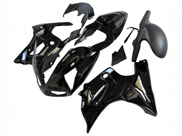2003-2013 Glossy Black Suzuki SV650 Motorcycle Fairings