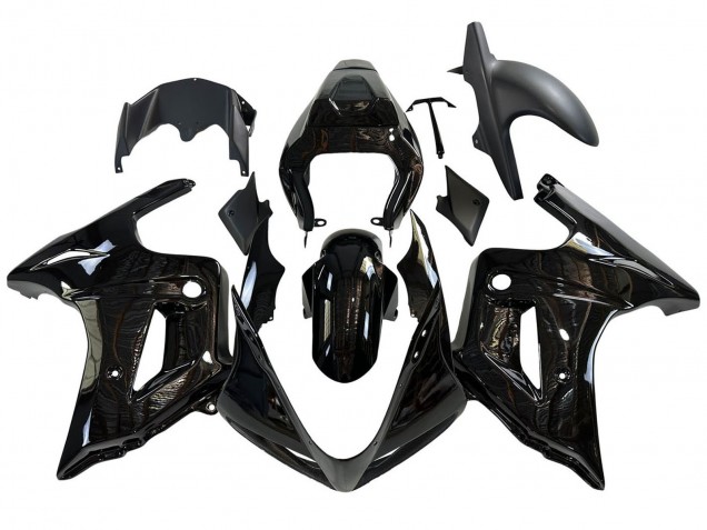 2003-2013 Glossy Black Suzuki SV650 Motorcycle Fairings