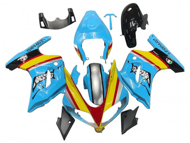 2003-2013 Blue Yellow Red Silver Shark Suzuki SV650 Motorcycle Fairings