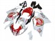 2003-2006 White Red Lucky Strike Motul 34 Aprilia RSV1000 Motorcycle Fairings
